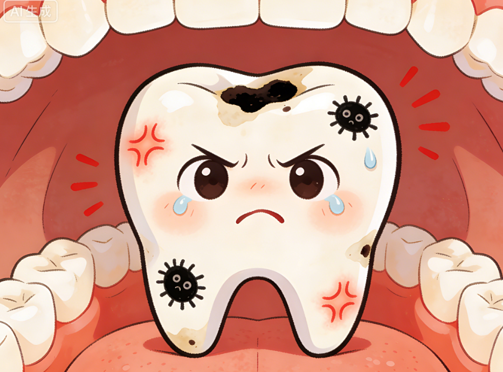 蛀牙:牙齿的“慢性沦陷"是如何发生的?<